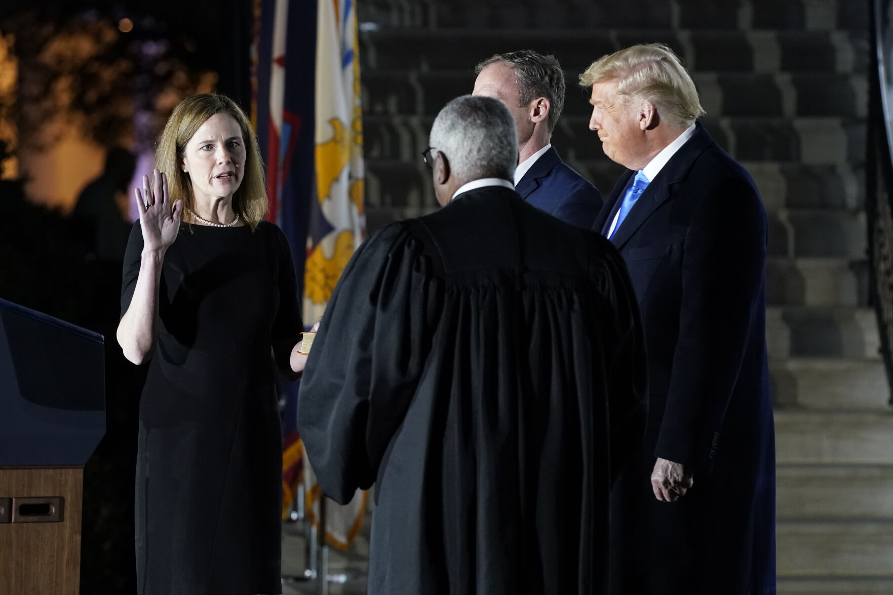Amy Coney Barrett sworn in